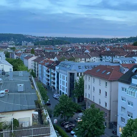 Traumwohnung Im Westen Mit Panorama * シュトゥットガルト